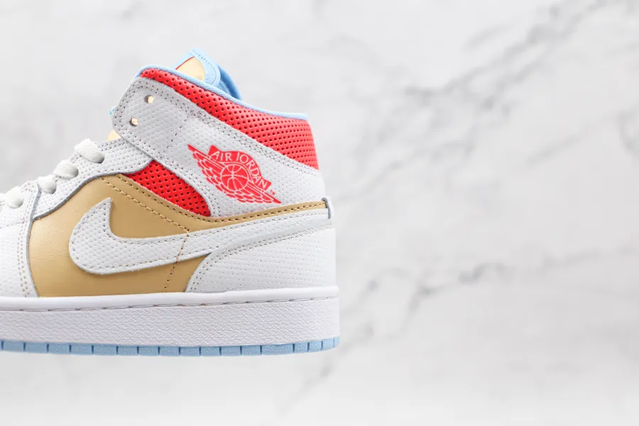 Wmns Air Jordan 1 Mid Se Sesame 