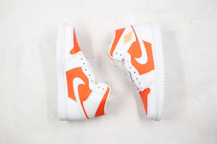 Wmns Air Jordan 1 Mid Se Bright Citrus 