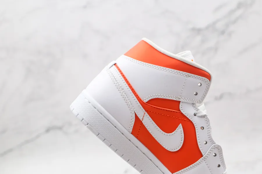 Wmns Air Jordan 1 Mid Se Bright Citrus 