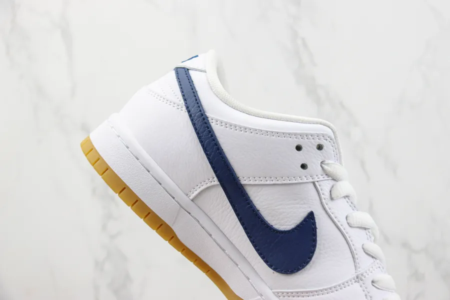 Nike Sb Dunk Low Orange Label White Navy 