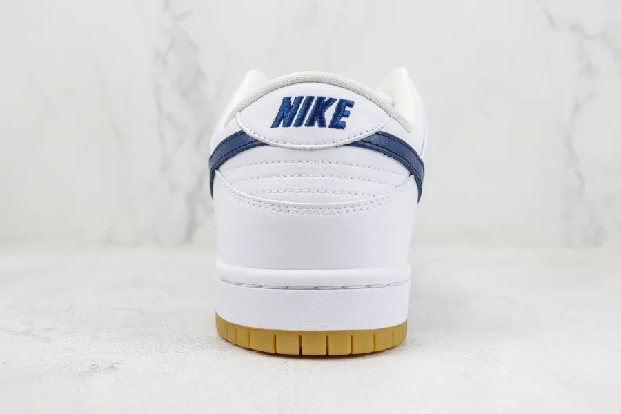 Nike Sb Dunk Low Orange Label White Navy 