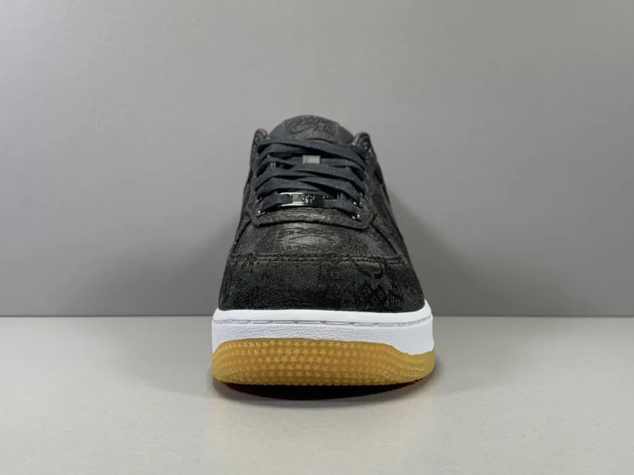 Fragment Clot Air Force 1 Black Silk