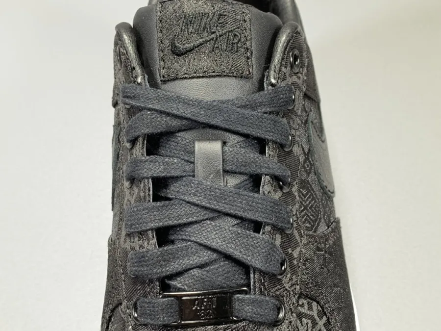 Fragment Clot Air Force 1 Black Silk