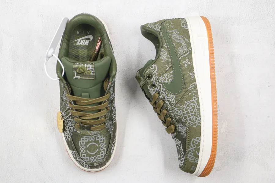 Clot X Air Force 1 Low Premium Green Silk