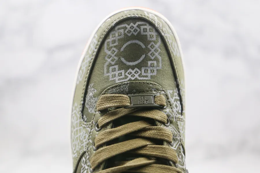 Clot X Air Force 1 Low Premium Green Silk