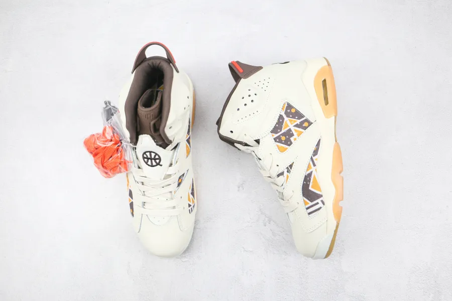 Air Jordan 6 Retro Quai 54 - Sail Gum 