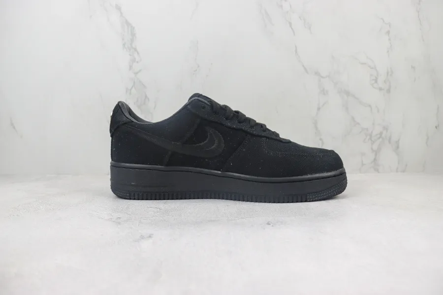 Stussy X Air Force 1 Low Black 