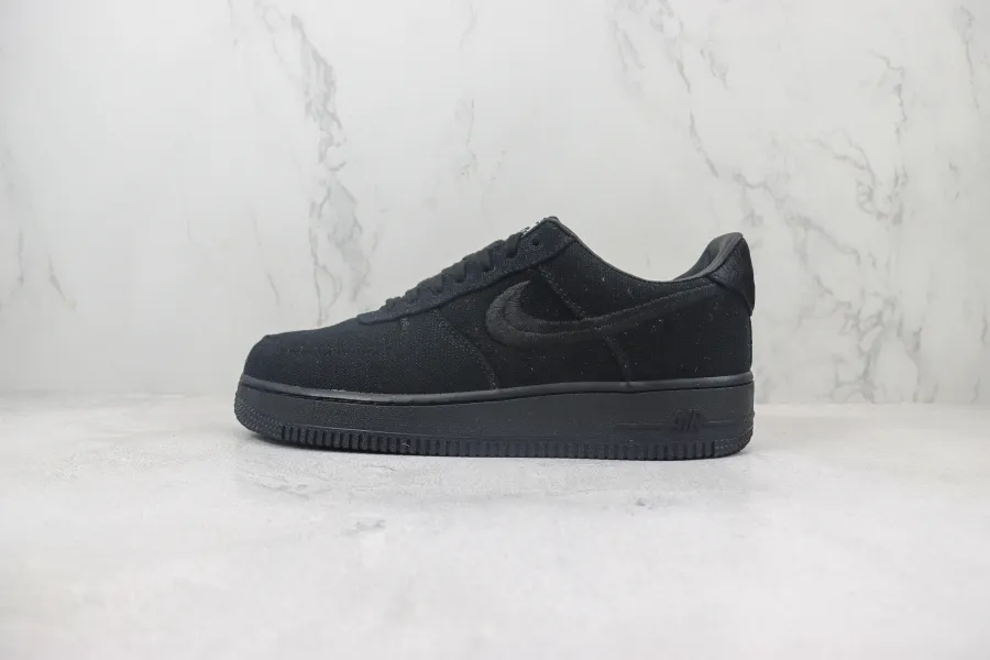 Stussy X Air Force 1 Low Black 