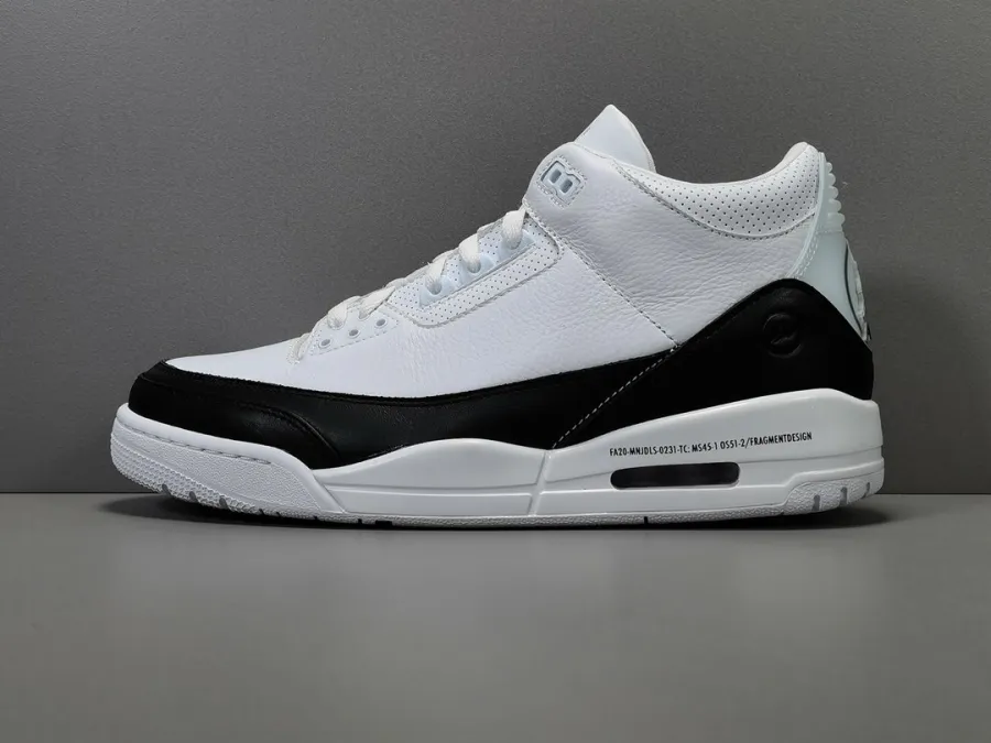 Fragment X Air Jordan 3 White/Black