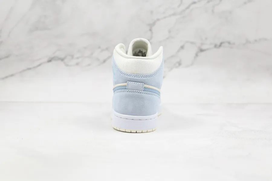 Air Jordan 1 Sail Light Blue  Mid Se