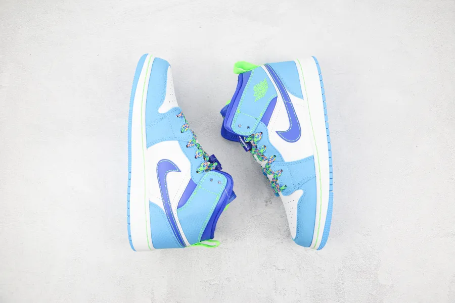 Jordan 1 Sprite Blue  Mid