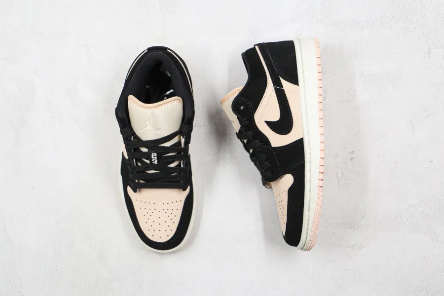 Wmns Air Jordan 1 Low Black Guava Ice 