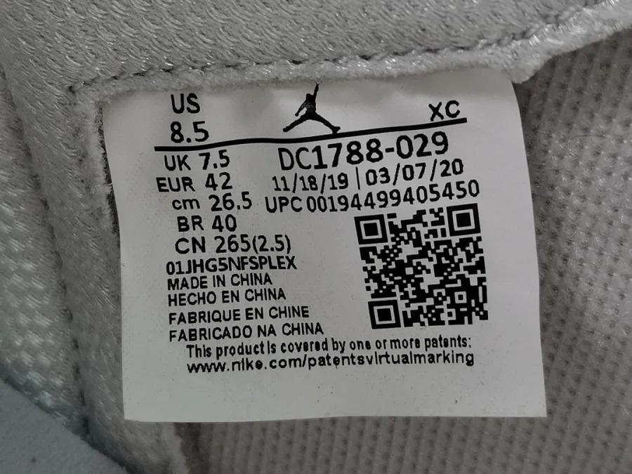 Jordan 1 Retro High Og Co.jp Neutral Grey