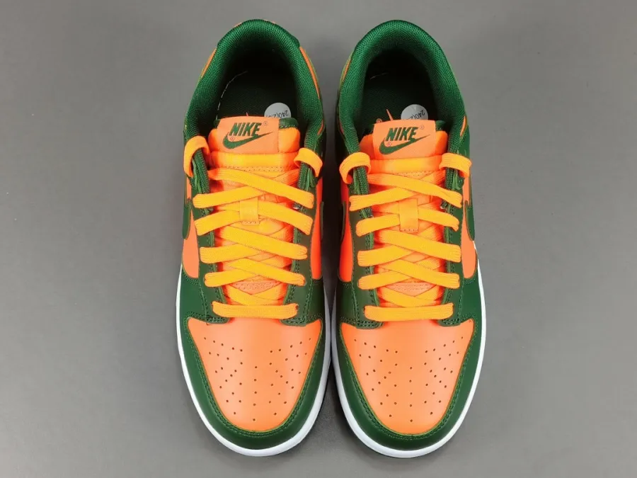 Nike Dunk Low Miami Hurricanes