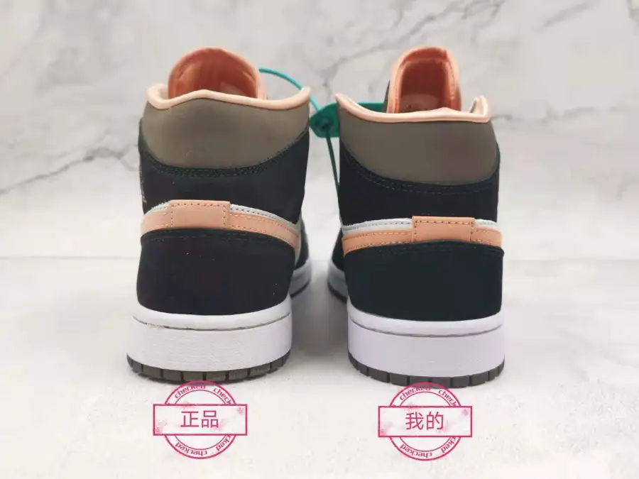 Air Jordan 1 Peach Mocha Mid