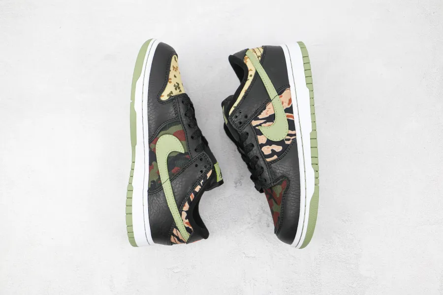 Dunk Low Se Black Multi-Camo 