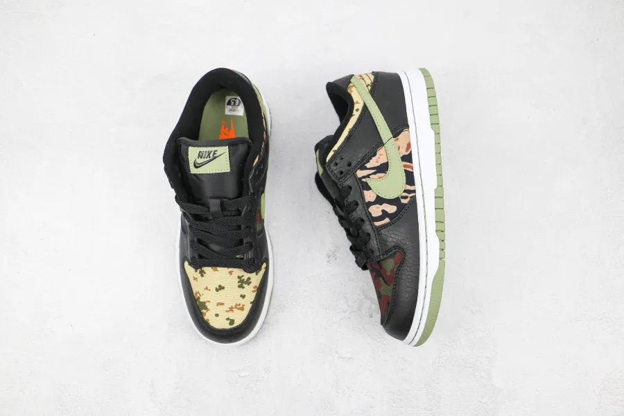 Dunk Low Se Black Multi-Camo 