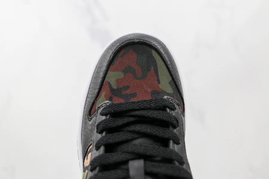 Dunk Low Se Black Multi-Camo 