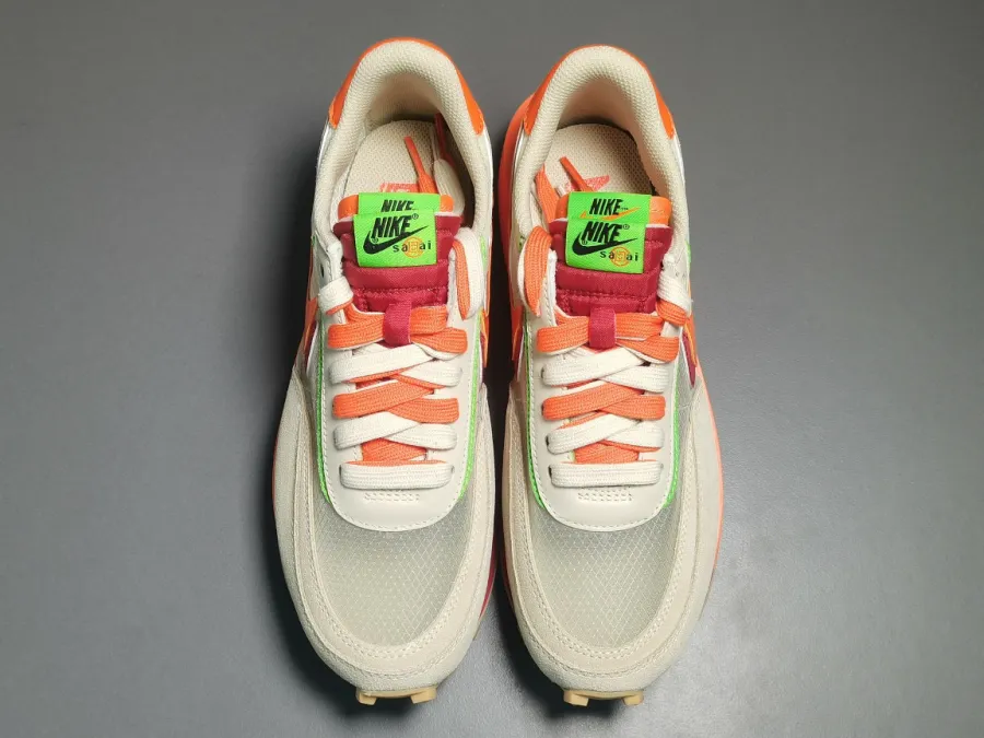 Clot X Sacai X Nike Ldwaffle Orange Blaze