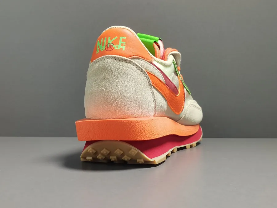 Clot X Sacai X Nike Ldwaffle Orange Blaze