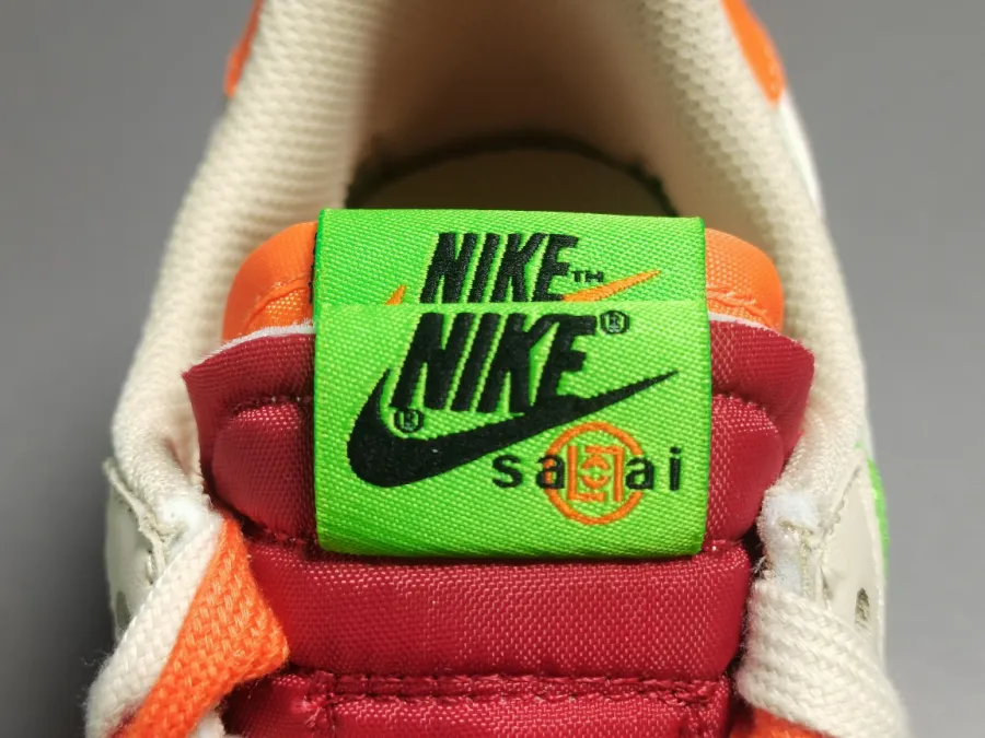 Clot X Sacai X Nike Ldwaffle Orange Blaze