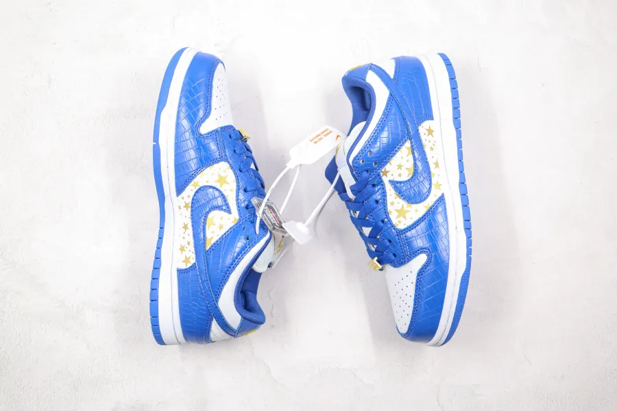 Nike Sb Dunk Low Stars Hyper Blue 