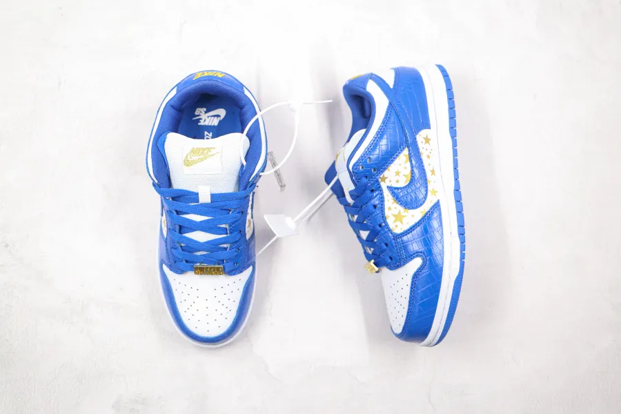 Nike Sb Dunk Low Stars Hyper Blue 