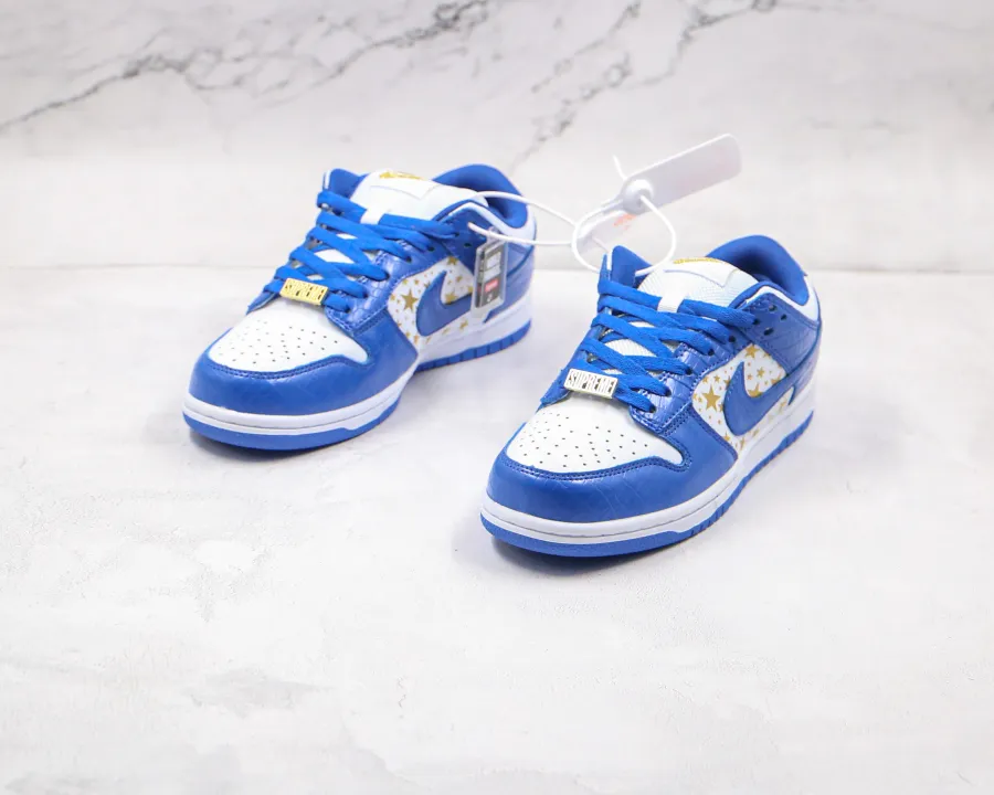 Nike Sb Dunk Low Stars Hyper Blue 