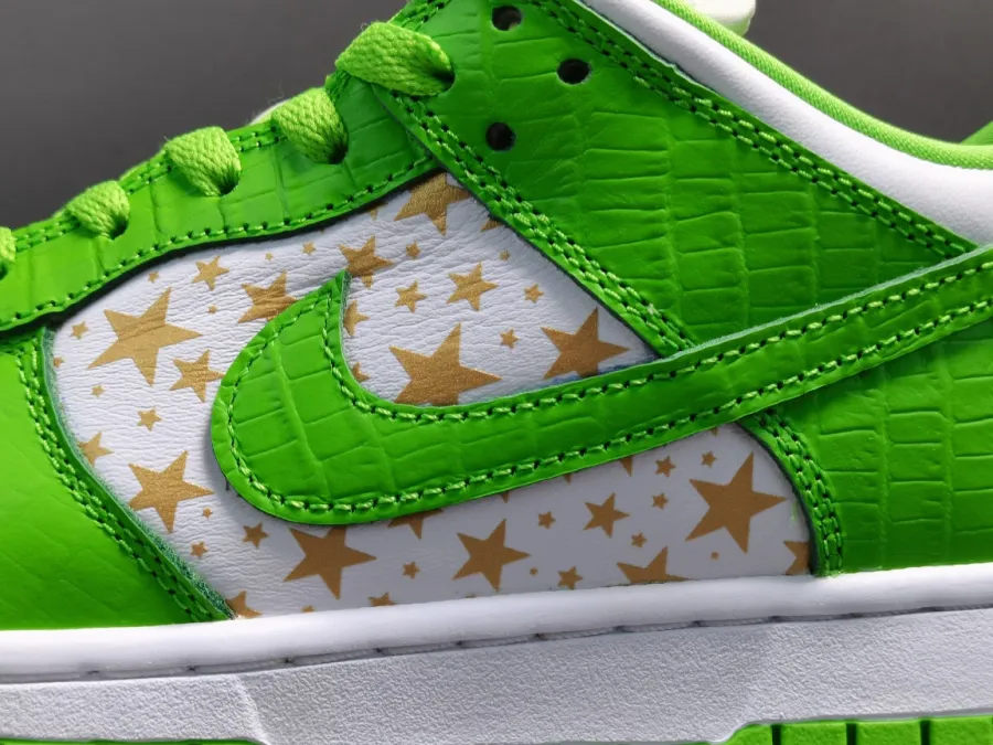 Sb Dunk Low Stars Mean Green