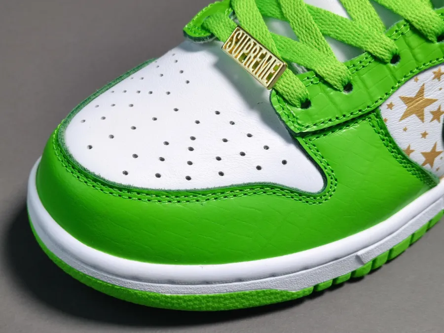 Sb Dunk Low Stars Mean Green