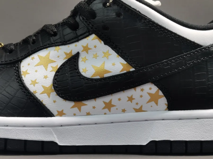 Sb Dunk Low Stars Black