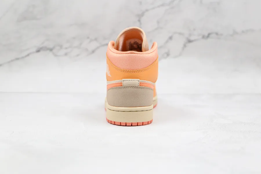 Air Jordan 1 Apricot Orange Mid