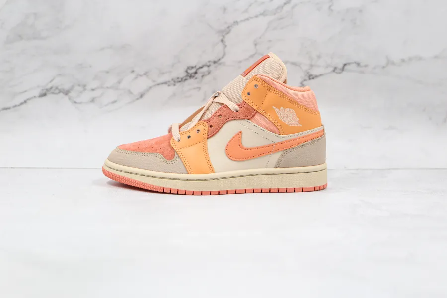 Air Jordan 1 Apricot Orange Mid