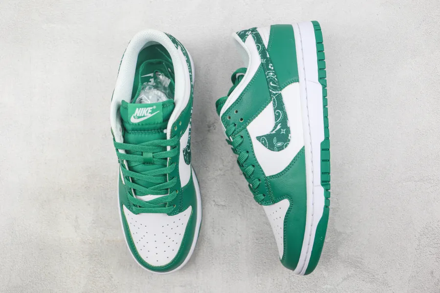 Dunk Low Green Paisley