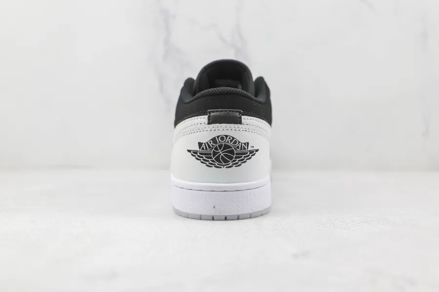 Jordan 1 Black/White Low