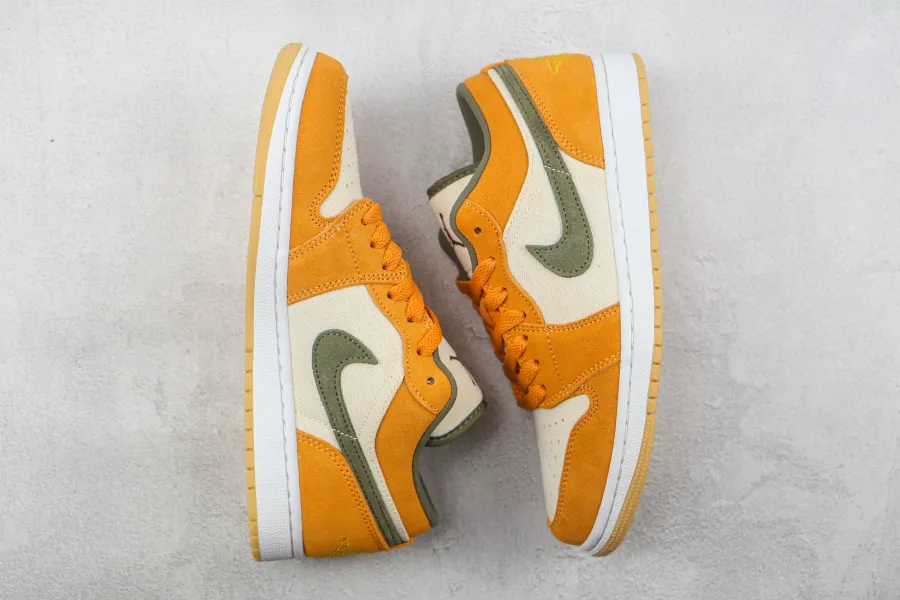 Air Jordan 1 Low Se Light Curry 