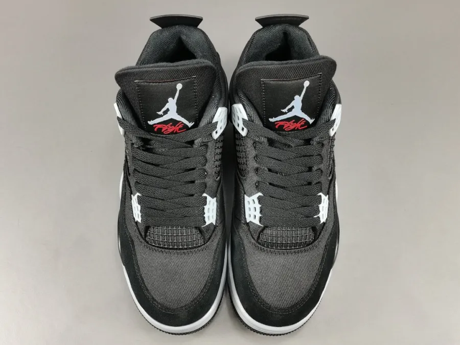 Air Jordan 4 Retro Se Black Canvas