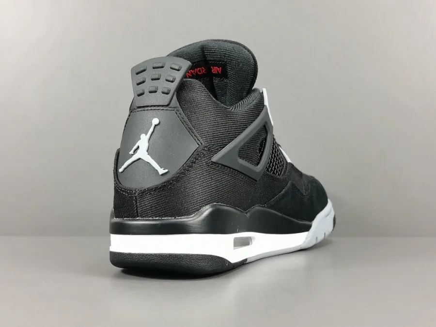 Air Jordan 4 Retro Se Black Canvas