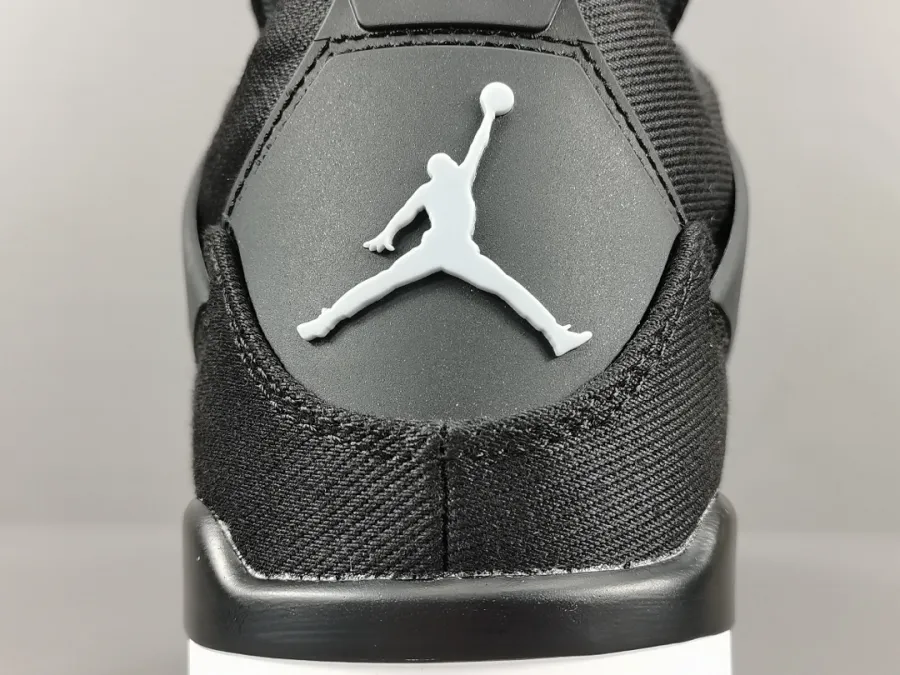 Air Jordan 4 Retro Se Black Canvas