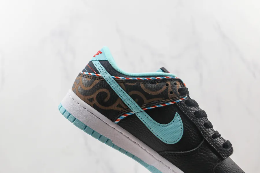 Sb Dunk Low Barber Shop Black