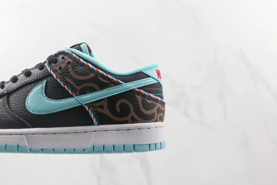 Sb Dunk Low Barber Shop Black