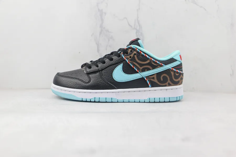 Sb Dunk Low Barber Shop Black