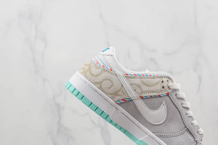 Nike Dunks Low Barber Shop Grey