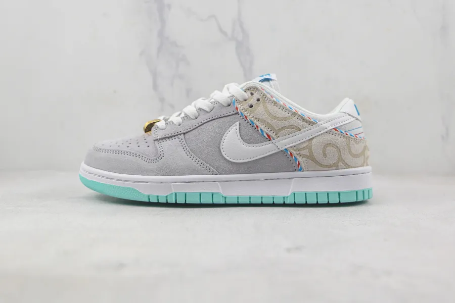 Nike Dunks Low Barber Shop Grey