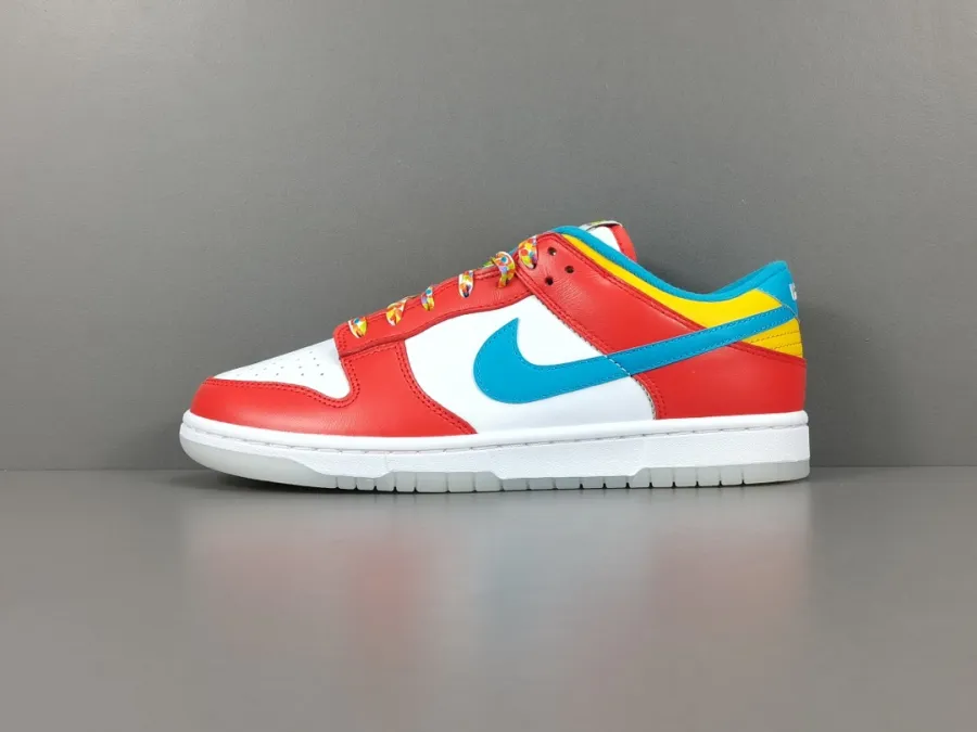 Lebron James X Nike Dunk Low Fruity Pebbles