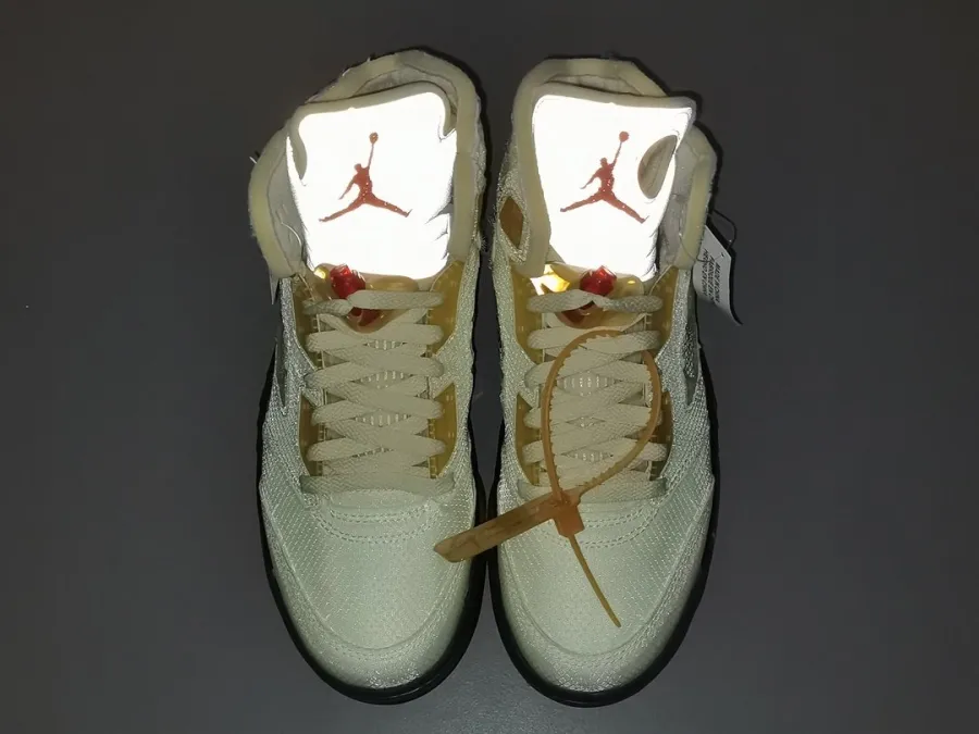 Off-White X Air Jordan 5 Sail