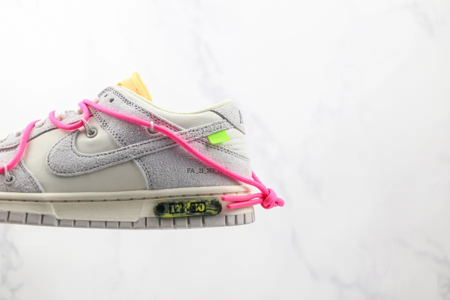 Off-White X Nike Dunk Low Lot 17