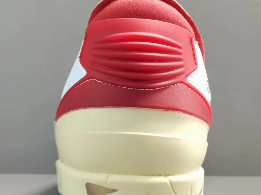 Off-White X Air Jordan 2 Low White Red