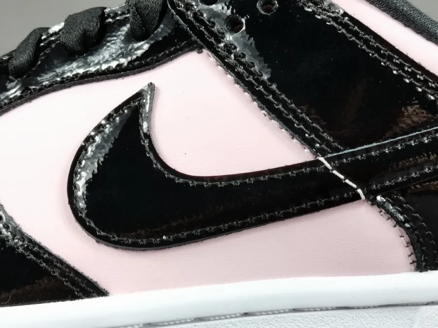 Dunk Low Pink Black Patent