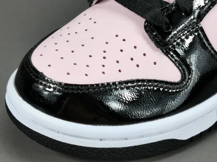 Dunk Low Pink Black Patent